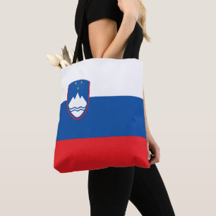 Slowenische Flagge Tasche