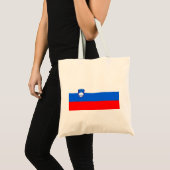 Slowenische Flagge Tragetasche (Vorderseite (Produkt))