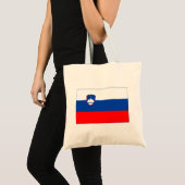 Slowenische Flagge Tragetasche (Vorderseite (Produkt))