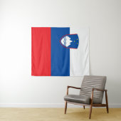 Slowenische Flagge Wandteppich (Beispiel (Horizontal))