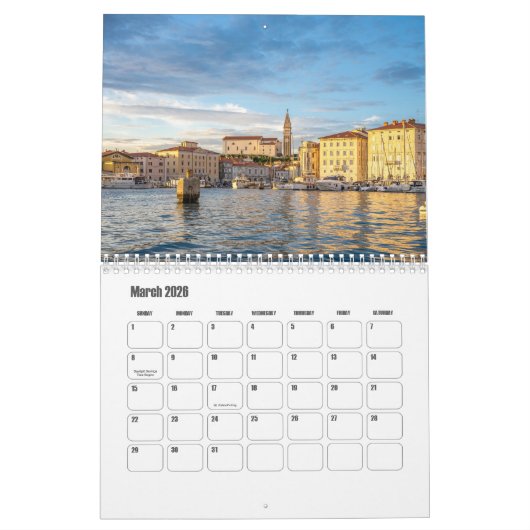 Slowenischer Kalender (Mär 2026)