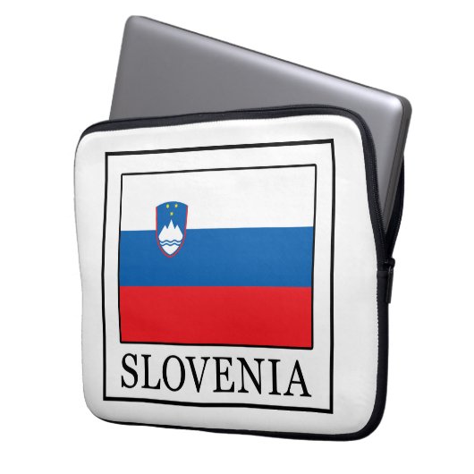 Slowenischer Laptop Laptopschutzhülle (Vorderseite Links)