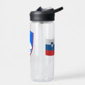 Slowenischer Wappen, Flagge, Slowenien Trinkflasche (Links)