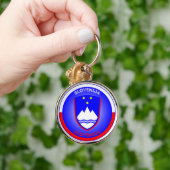 Slowenisches Erbe-Emblem Schlüsselanhänger (Hand)