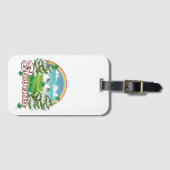 Slowenisches Reisezeichen Gepäckanhänger (Vorderseite (Horizontal))