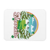 Slowenisches Reisezeichen Magnet (Horizontal)