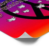 Slowtowne Serenaders Peace Poster (Ecke)