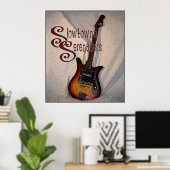 Slowtowne Serenaders Plakat (Heimbüro)