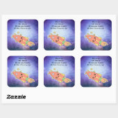 SLP AAC Aids - ALERT Stickers for Devices - Space (Blatt)