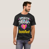 SLP Assistant s Speech Therapy Pathology Assistant T-Shirt (Vorne ganz)