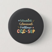 Slp , Ccc Slp , Speech Pathologist Graduation , Ne Button (Vorderseite)