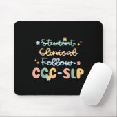 Slp , Ccc Slp , Speech Pathologist Graduation , Ne Mousepad (Mit Mouse)