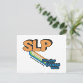 SLP - die Stimme innerhalb Postkarte (Stehend Vorderseite)