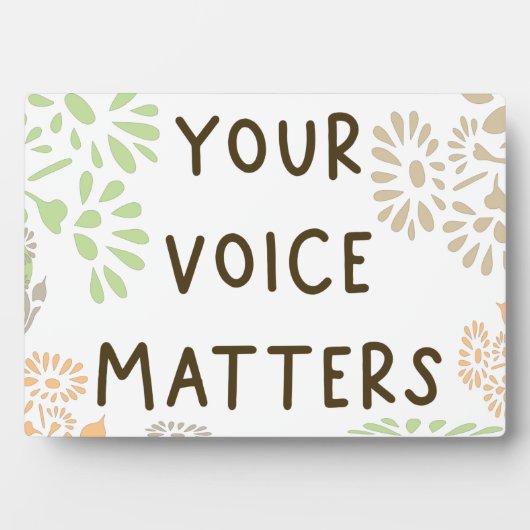 SLP Fun Office Decor; Tabletop Plaque Fotoplatte (Vorderseite)