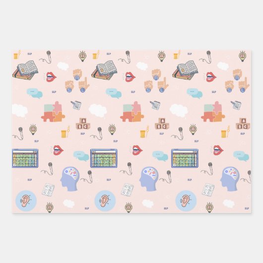 SLP-Geschenkwrap Geschenkpapier Set (Vorderseite 2)