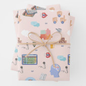 SLP-Geschenkwrap Geschenkpapier Set (Beispiel)