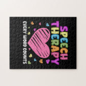 SLP Language Pathologe & Speech Therapy Puzzle (Horizontal)