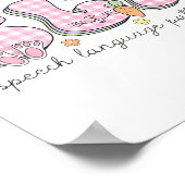 Slp Oaster Speech Language Pathology Spring Speak Poster (Ecke)