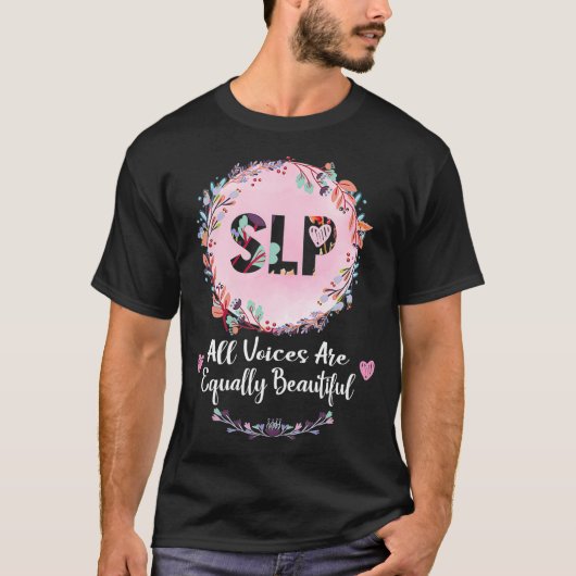 SLP s Speech Language Pathologist gifts Speech The T-Shirt (Vorderseite)