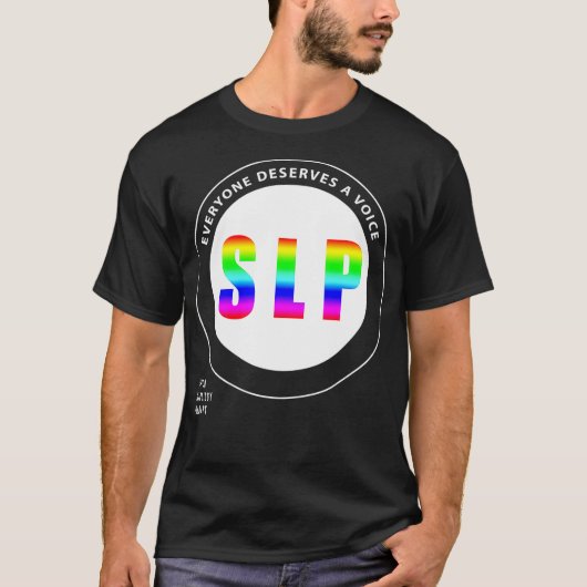 SLP Shirt Speech Language Pathologist Speech Thera (Vorderseite)
