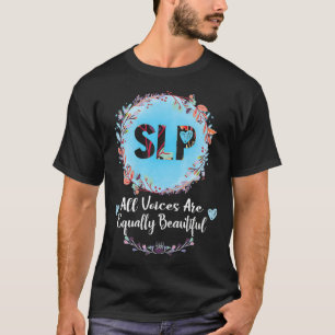 SLP-Shirts sprechen Sprachpathologen Geschenke T-Shirt