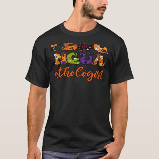 SLP Speech Language Pathologe Halloween Speech T T-Shirt (Vorderseite)