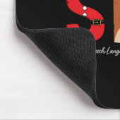 Slp Speech Language Pathologe Weihnachtslp Sant Mousepad (Ecke)