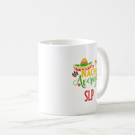 SLP Speech Language Pathologist Therapy Abschluss Kaffeetasse (VorderseiteRechts)