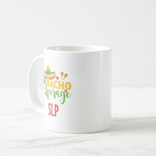 SLP Speech Language Pathologist Therapy Abschluss Kaffeetasse (Vorderseite Links)