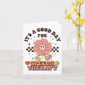 Slp Speech Therapist Speech Pathologe I Karte (Gelbe Blume)