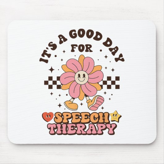 Slp Speech Therapist Speech Pathologe I Mousepad (Vorne)