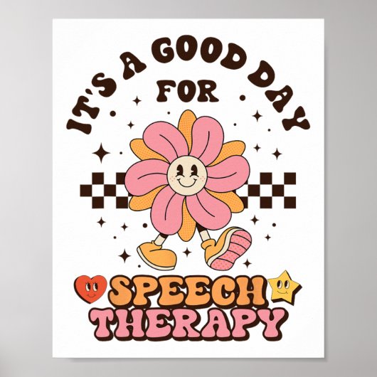 Slp Speech Therapist Speech Pathologe I Poster (Vorne)