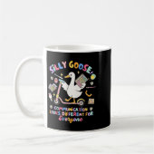 Slp Speechie Albern Goose Communication sieht ande Kaffeetasse (Links)