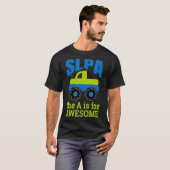 SLP, SpeechLanguagePathologist, SpeechTherapist, S T-Shirt (Vorne ganz)