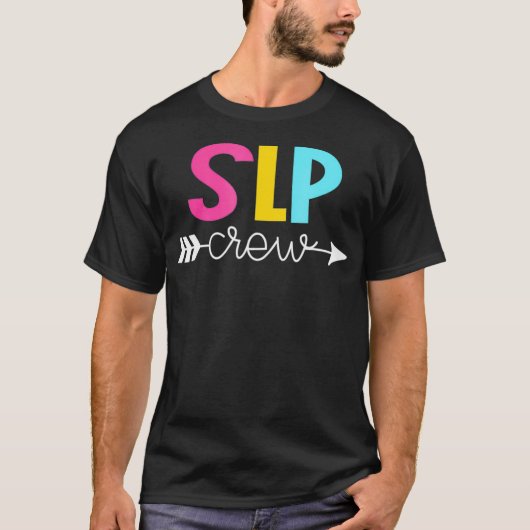 SLP, SpeechLanguagePathologist, SpeechTherapist, S T-Shirt (Vorderseite)