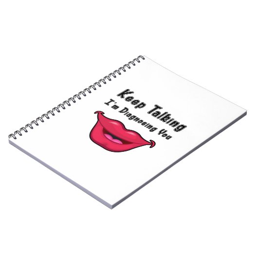 Slp Sprache-Sprachpathologie-Geschenke Notizblock (Linke Seite)