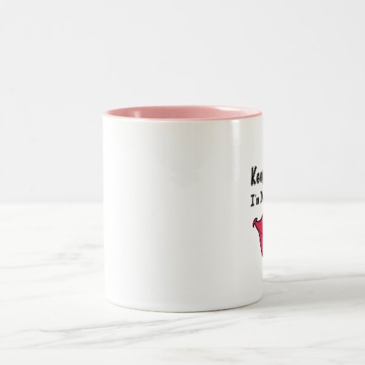 Slp Sprache-Sprachpathologie-Geschenke Zweifarbige Tasse (Mittel)