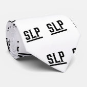 Slp Sprache-Sprachpathologie Krawatte (Gerollt)