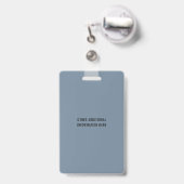 SLP-Sprachpathologe Ausweis (Rückseite mit Ausziehbar)