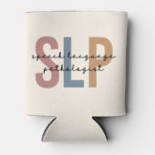 SLP-Sprachpathologe Retro Dosenkühler (Vorderseite)