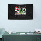 SLP-Sprachpathologe Weihnachten Banner (Messeveranstaltung)