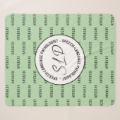 SLP! Sprachtherapeut Sherpadecke (Vorderseite (Horizontal))