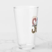 SLP-Sprecher Pathologe Leopard Print Typografy Glas (Rechts)