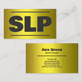 SLP-Sprecher Visitenkarte