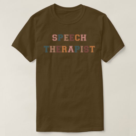 SLP-Sprechtherapeut 2 T-Shirt (Design vorne)