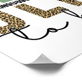 SLP to be - Future Speech Language Pathologe Gesch Poster (Ecke)