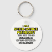 SLP... Überlegene Intelligenz Schlüsselanhänger (Vorderseite)