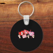 Slp Valentine's Day Speech Language Pathologist St Schlüsselanhänger (Vorderseite)