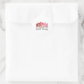 Slp Valentinstag Speech Language Pathologe Stu Runder Aufkleber (Tasche)