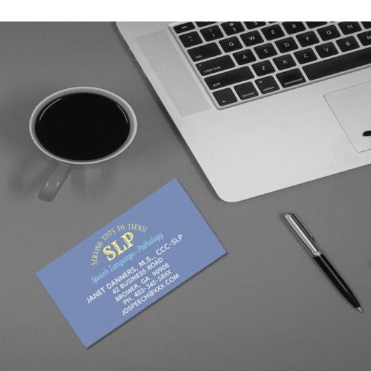 SLP Visitenkarten für Teenager Visitenkarte